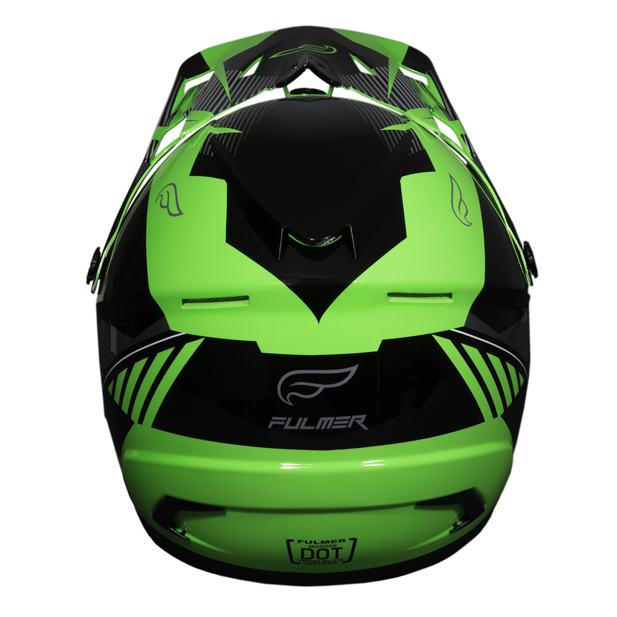 Adult Fulmer MX Helmet 202 EDGE ATV UTV Dirt Bike Off Road DOT Approved eBay